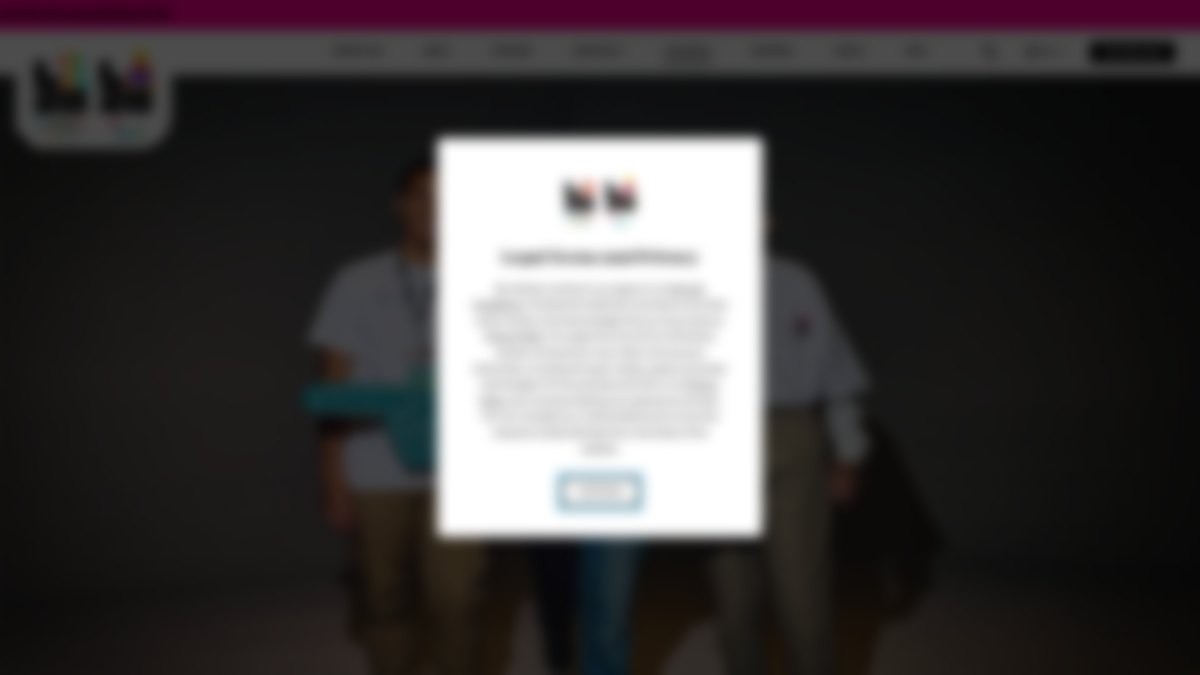 Blurred screenshot of the LA28 volunteer page on la28.org